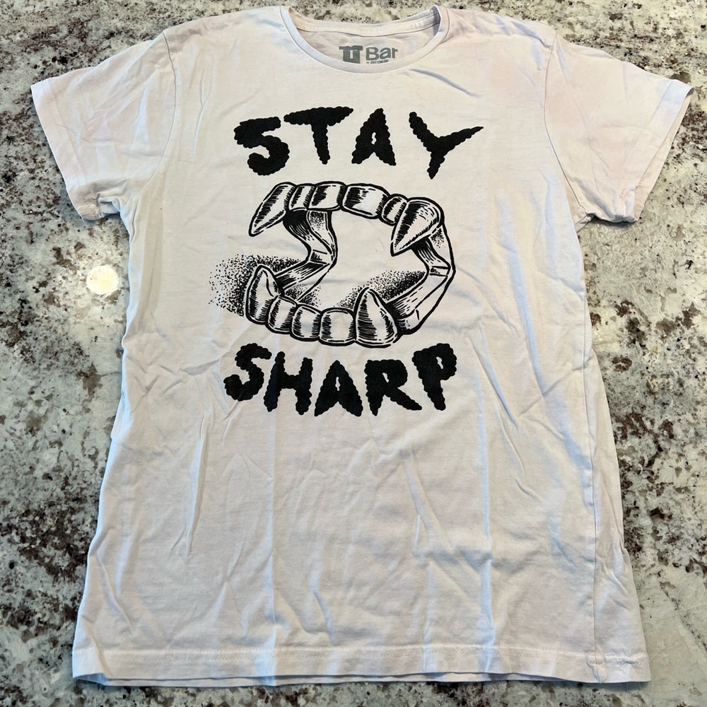 Stay Sharp Graphic T Shirt
